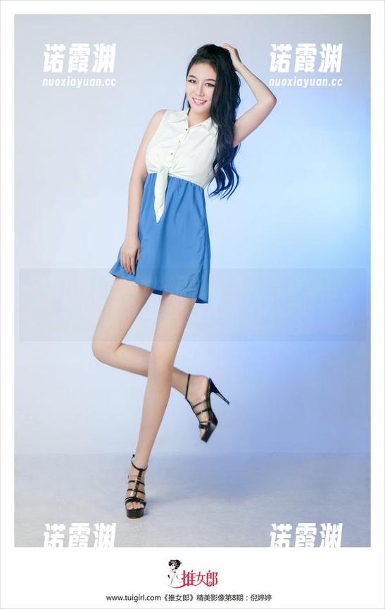 TuiGirl推女郎-胡允儿 TuiGirl推女郎 - 用胡允儿的吊带原图,壁纸也有了点小心思!