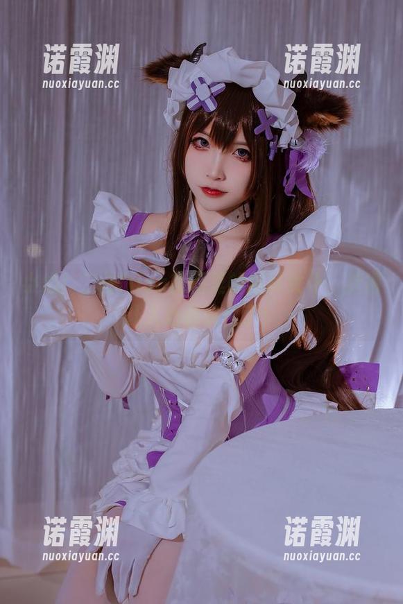 二佐Nisa 小心!二佐Nisa美图里的猫耳女仆,撩得让人心都融化了!